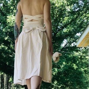 Vintage Jessica McClintock wedding dress